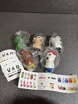 Amazon | VAG ガチャ series10 ぽっちゃいつ 全5種セット ソフビ